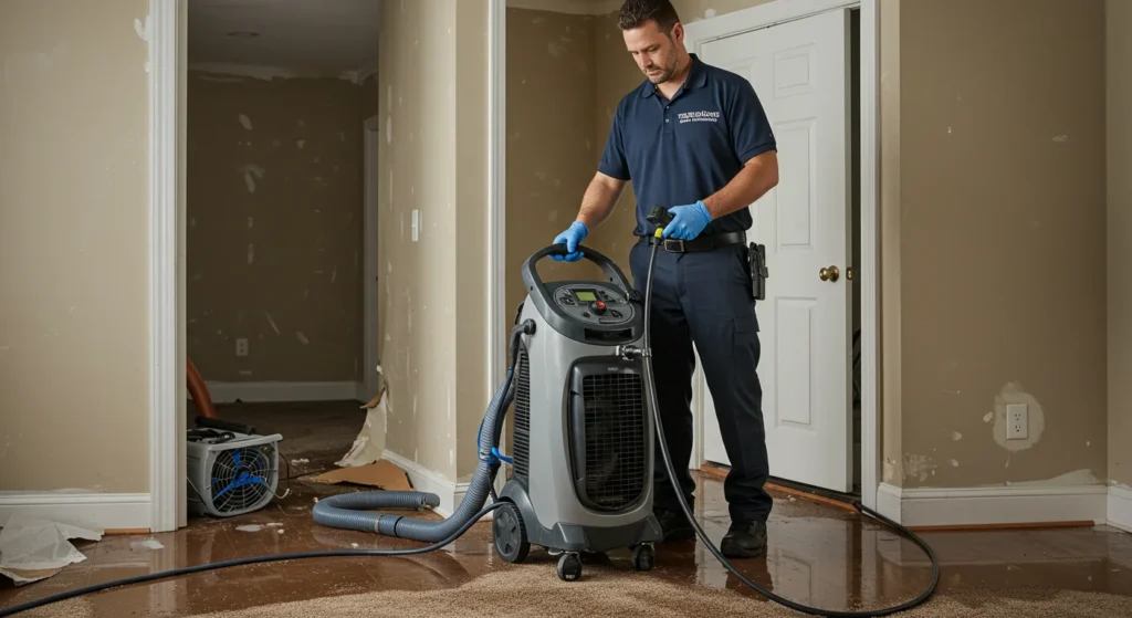water damage restoration